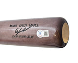 Gunnar Henderson Autographed Gray Chandler Player Model Bat Baltimore Orioles Beckett BAS Witness Stock #220503