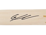 Gunnar Henderson Autographed Blonde Chandler Player Model Bat Baltimore Orioles Beckett BAS Witness Stock #220502