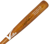 Julio Rodriguez Autographed Brown Victus Pro Reserve Maple Bat Seattle Mariners Fanatics and MLB Holo Stock #220488