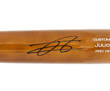 Julio Rodriguez Autographed Brown Victus Pro Reserve Maple Bat Seattle Mariners Fanatics and MLB Holo Stock #220488