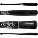 Unsigned Ash Black Louisville Slugger Pro Stock Baseball Bat Stock #266076