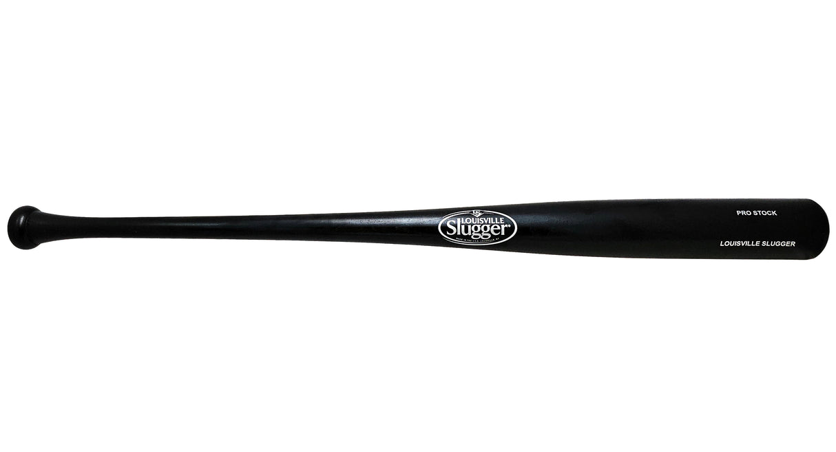 Unsigned Ash Black Louisville Slugger Pro Stock Baseball Bat Stock #266076