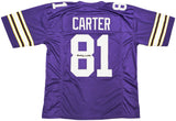 Minnesota Vikings Anthony Carter Autographed Purple Jersey JSA Stock #234502