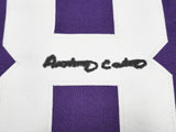 Minnesota Vikings Anthony Carter Autographed Purple Jersey JSA Stock #234502