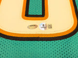 Jacksonville Jaguars Mark Brunell Autographed Teal Jersey Beckett BAS QR Stock #234540