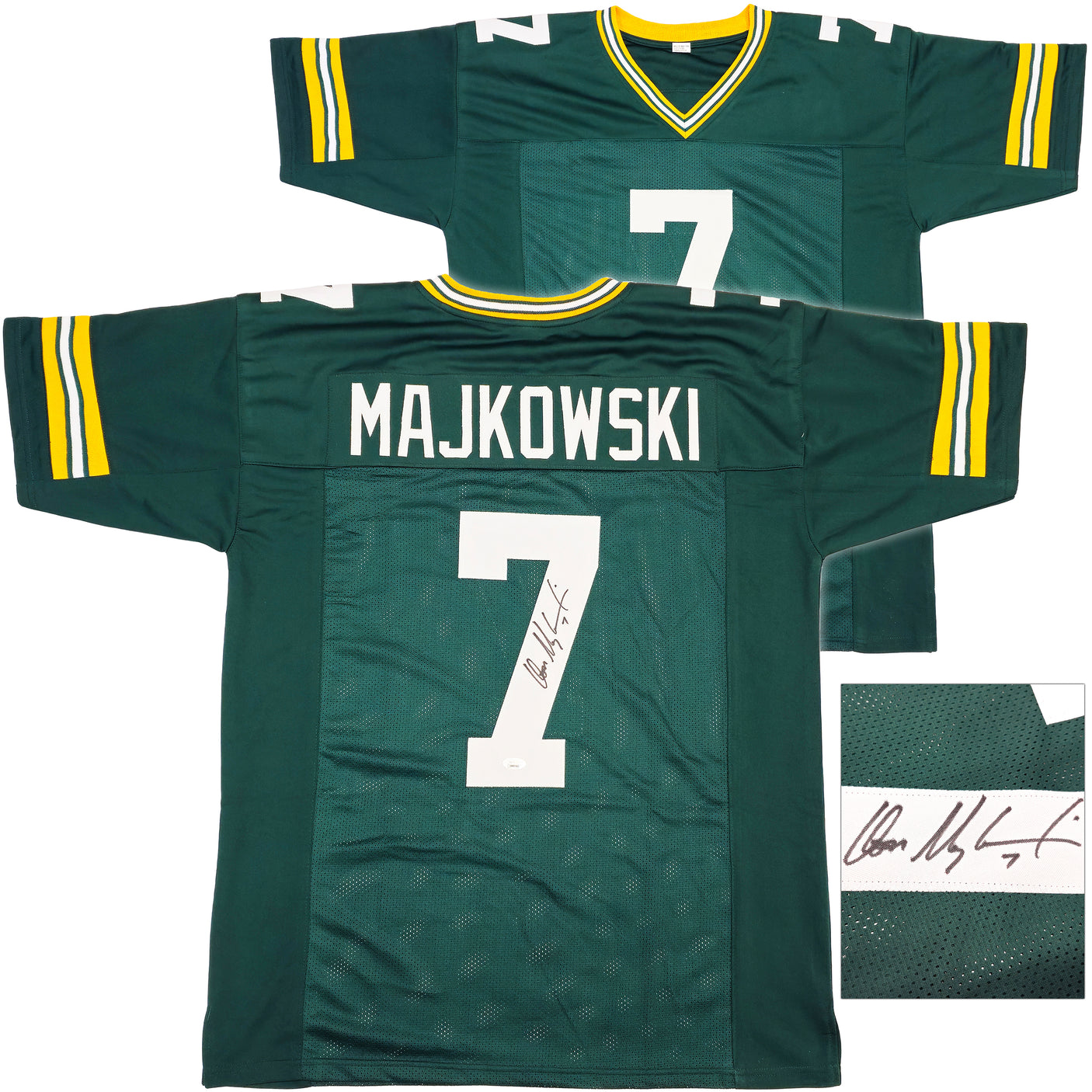 Green Bay Packers Don Majkowski Autographed Green Jersey JSA Stock #234514