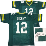 Green Bay Packers Lynn Dickey Autographed Green Jersey JSA Stock #234524