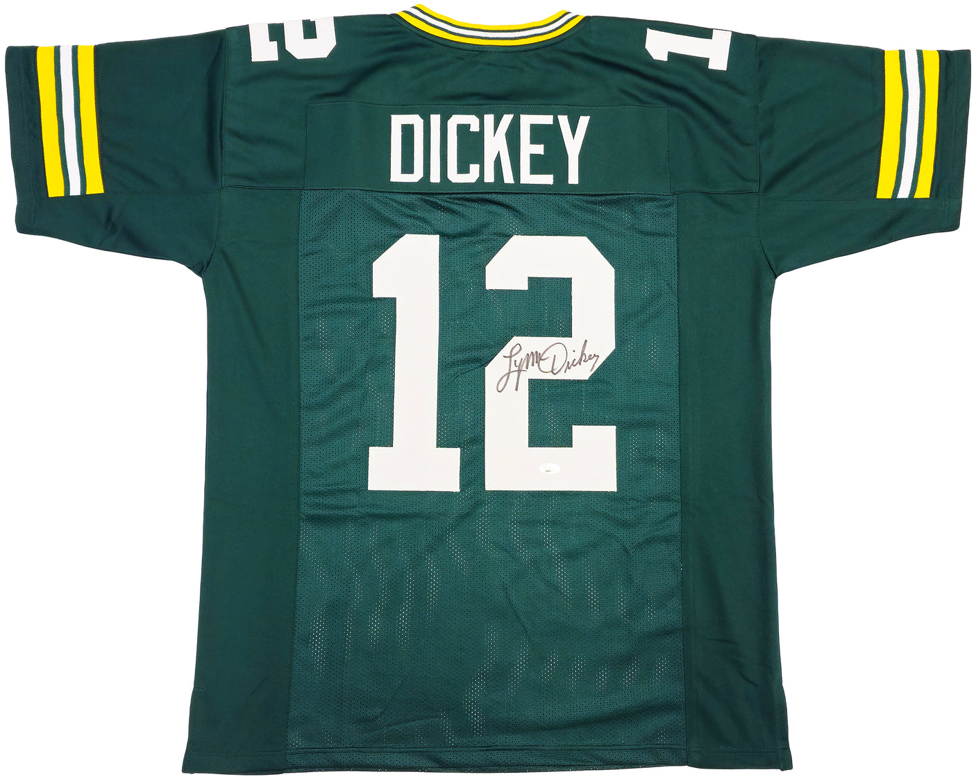 Green Bay Packers Lynn Dickey Autographed Green Jersey JSA Stock #234524