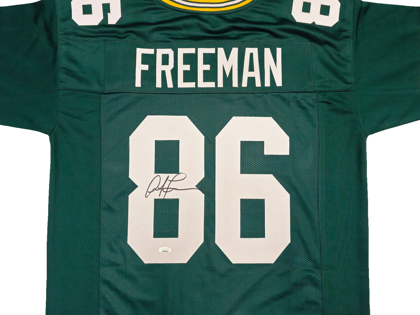 Green Bay Packers Antonio Freeman Autographed Green Jersey JSA Stock #234518