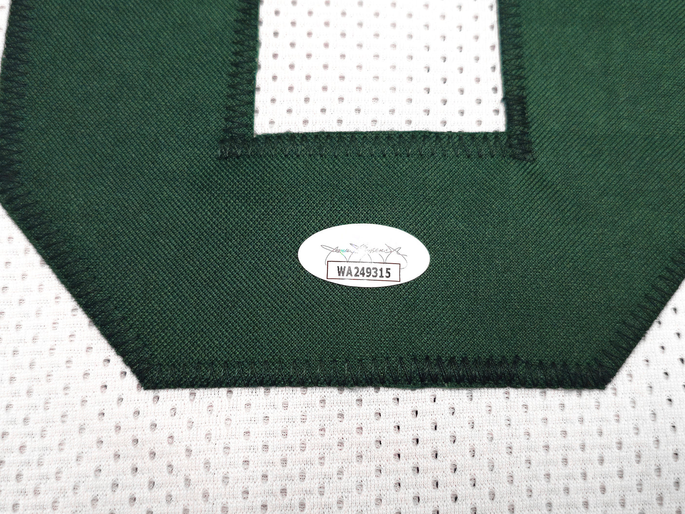 Green Bay Packers Antonio Freeman Autographed White Jersey JSA Stock #234519
