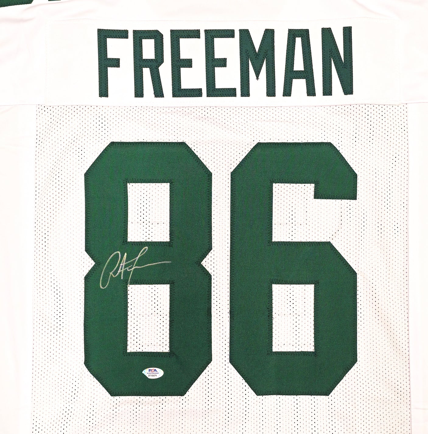 Green Bay Packers Antonio Freeman Autographed White Jersey PSA/DNA Stock #234520