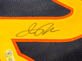 Golden State Warriors Jason Richardson Autographed Blue Jersey Beckett BAS Witness Stock #234510