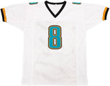 Jacksonville Jaguars Mark Brunell Autographed White Jersey Beckett BAS QR Stock #234541