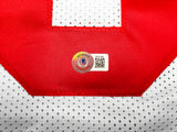 San Francisco 49ers NaVorro Bowman Autographed White Jersey Beckett BAS QR Stock #234528