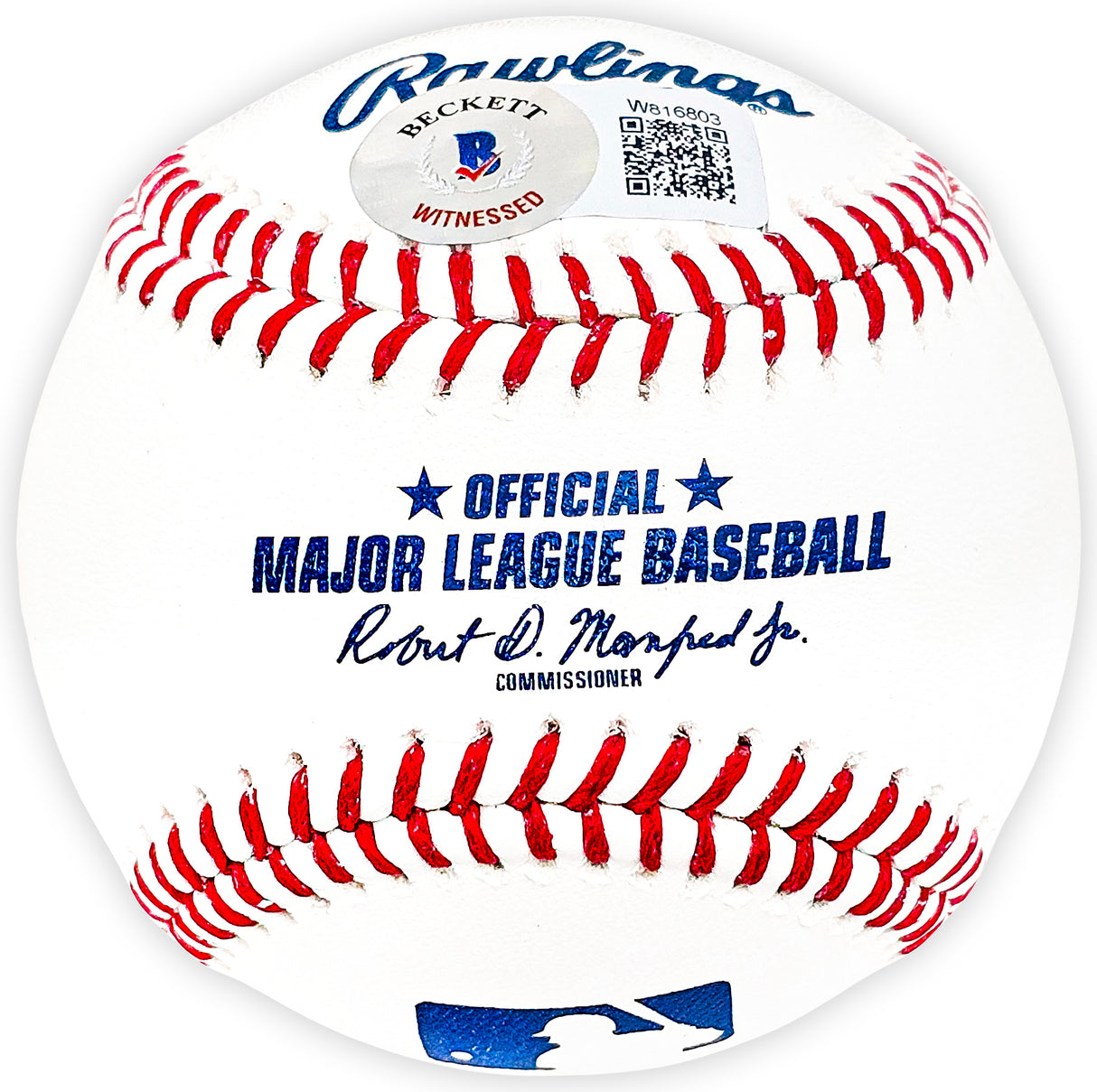 Hideki Matsui Autographed Official MLB Baseball New York Yankees Signed in Japanese Beckett BAS Witness Stock #220465
