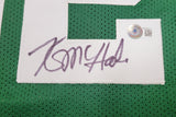 Boston Celtics Kevin McHale Autographed Green Jersey Beckett BAS Witness Stock #208710
