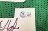 Boston Celtics Kevin McHale Autographed Green Jersey Beckett BAS Witness Stock #208710
