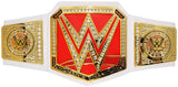 Alexa Bliss Autographed Red & Gold WWE Belt "The Goddess" Beckett BAS Witness Stock #208691