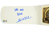 Alexa Bliss Autographed Blue & Gold WWE Belt "Little Miss Bliss" Beckett BAS Witness Stock #208692