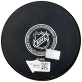 Andre Burakovsky Autographed Official Seattle Kraken Logo Hockey Puck Fanatics Holo Stock #208686