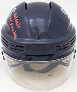 Andre Burakovsky Autographed Seattle Kraken Mini Helmet "Release The Kraken" Fanatics Holo Stock #208687