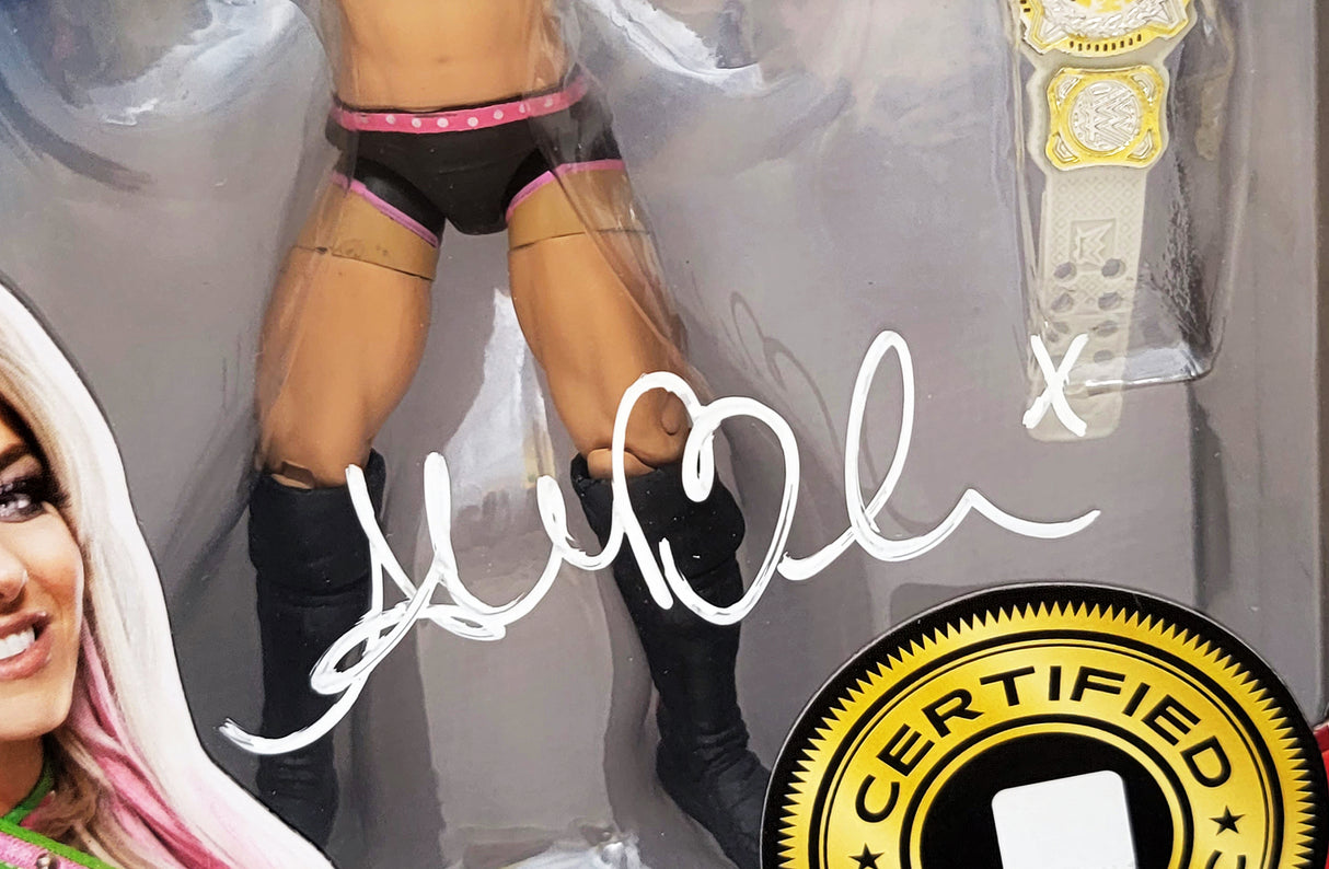 Alexa Bliss Autographed WWE Elite Collection #82 Action Figure "The Goddess" Beckett BAS Witness Stock #208702