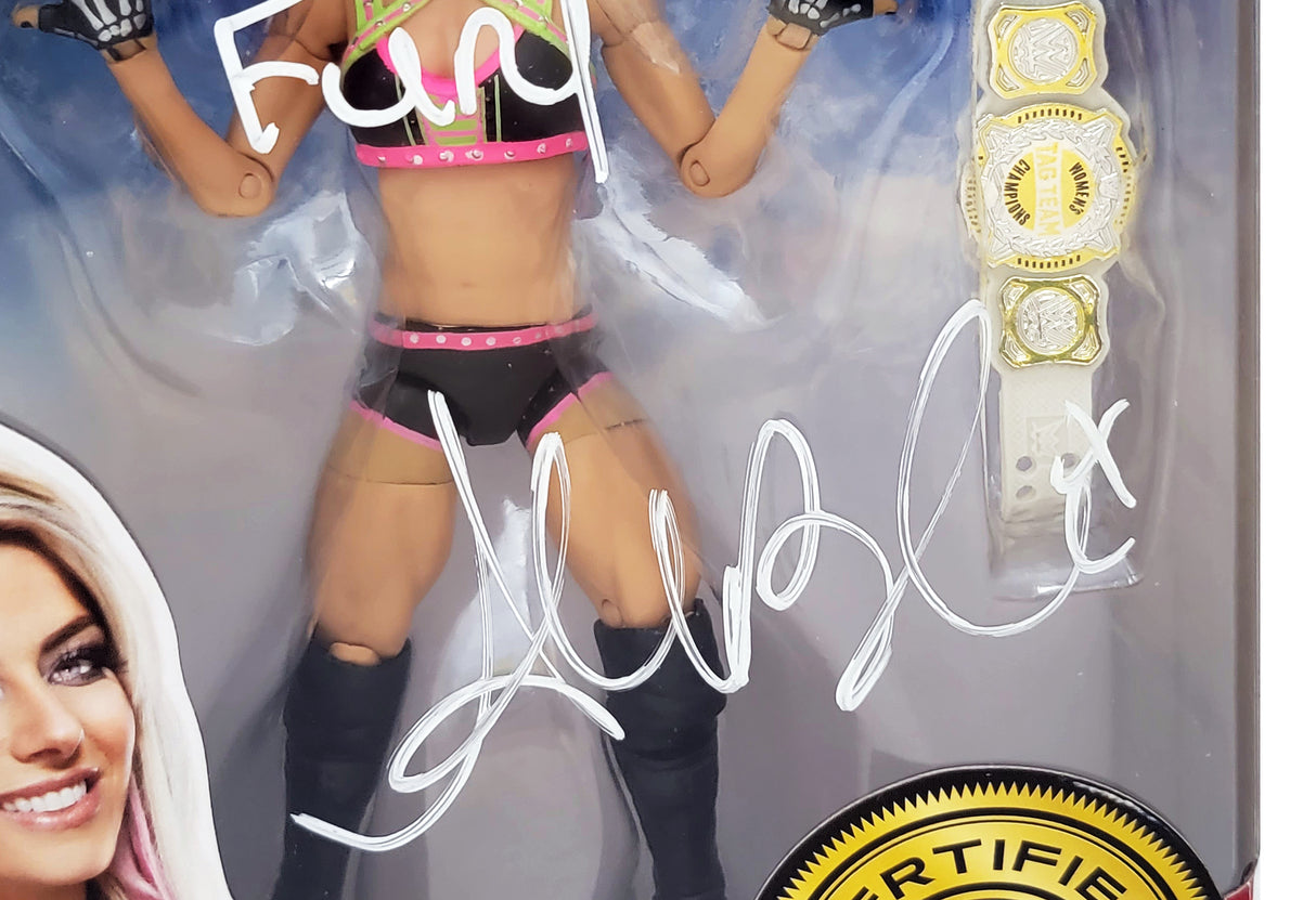 Alexa Bliss Autographed WWE Elite Collection #82 Action Figure "5 Feet Of Fury" Beckett BAS Witness Stock #208700
