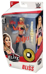Alexa Bliss Autographed WWE Elite Collection #82 Action Figure "Little Miss Bliss" Beckett BAS Witness Stock #208695