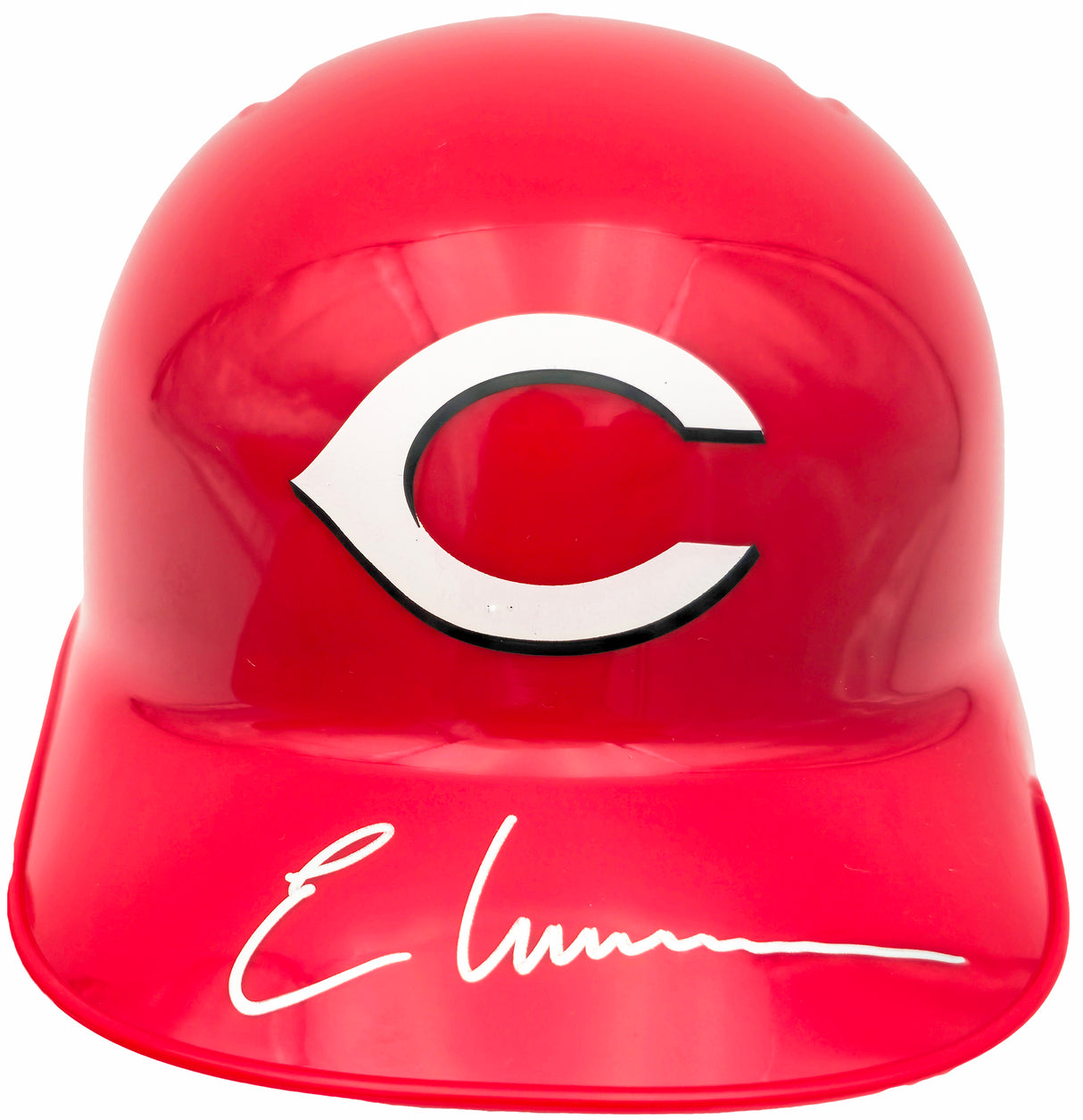 Elly De La Cruz Autographed Cincinnati Reds Red Mini Helmet (Minor Scratches/Scuffs) Beckett BAS QR Stock #234037