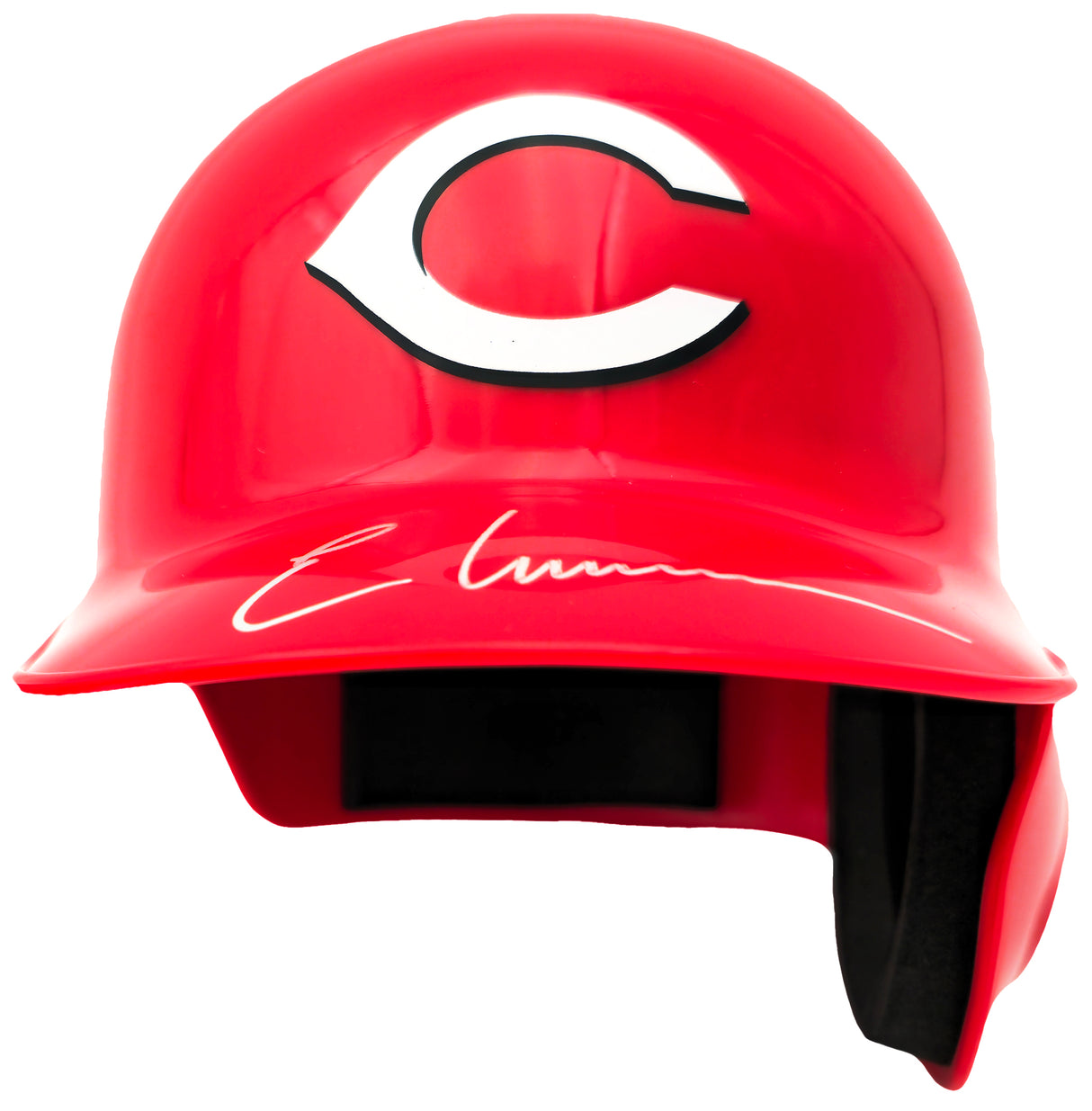 Elly De La Cruz Autographed Cincinnati Reds Red Mini Helmet (Minor Scratches/Scuffs) Beckett BAS QR Stock #234037