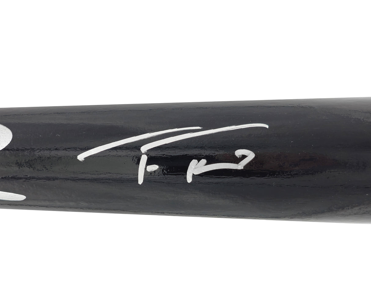 Trea Turner Autographed Black Rawlings Adirondack Baseball Bat Philadelphia Phillies Beckett BAS Witness Stock #234072