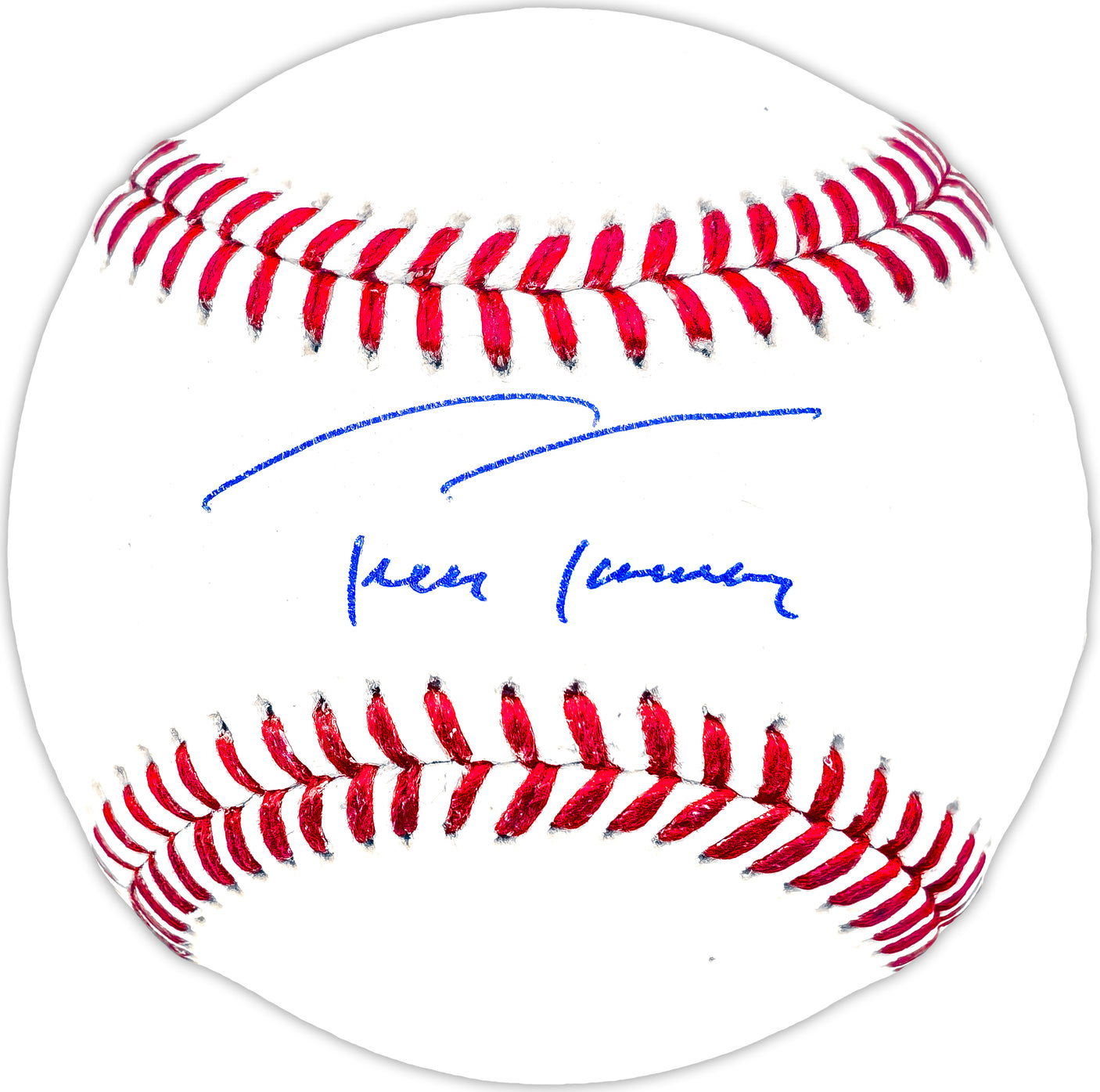 Trea Turner Autographed Official MLB Baseball Philadelphia Phillies "Full Name" Beckett BAS Witness Stock #234069