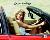 Christie Brinkley Autographed 8x10 Photo Vacation Beckett BAS Witness Stock #234413