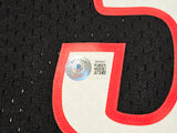 Philadelphia 76ers Allen Iverson Autographed Black Authentic Mitchell & Ness 10-05-06 HWC Swingman Jersey Size XXL Beckett BAS Witness Stock #220423