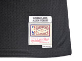 Philadelphia 76ers Allen Iverson Autographed Black Authentic Mitchell & Ness 10-05-06 HWC Swingman Jersey Size XXL Beckett BAS Witness Stock #220423