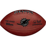 Miami Dolphins Metallic Duke Football