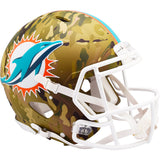 Miami Dolphins CAMO Full Size Authentic Football Helmet