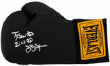James Buster Douglas Signed Everlast Black Full Size Boxing Glove w/Tyson KO 2-11-90