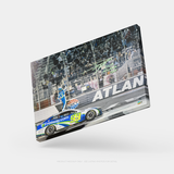 Daniel Suárez Signed NASCAR 2024 Atlanta Win Celebration 20x32 Gallery Wrapped Photo on SpeedCanvas Inscribed "2024 Atlanta .003" (Suárez COA)