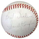 Sandy Koufax Autographed NL Baseball Los Angeles Dodgers "Best Wishes" Vintage Playing Days Signature PSA/DNA #V02561
