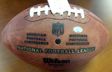 Richard Sherman Autographed Official NFL Leather Football Seattle Seahawks "The Tip 1/19/14" RS Holo Stock #78973