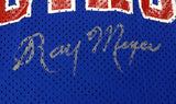 DePaul Blue Demons Ray Meyer Autographed Blue Jersey PSA/DNA #Y30327