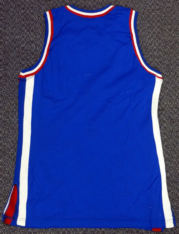 DePaul Blue Demons Ray Meyer Autographed Blue Jersey PSA/DNA #Y30327