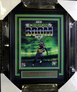 Richard Sherman Autographed Framed 8x10 Photo Seattle Seahawks RS Holo Stock #90585