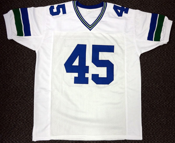Seattle Seahawks Kenny Easley Autographed White Jersey MCS Holo Stock #90871