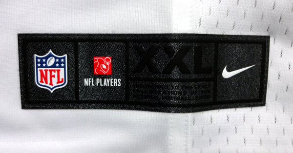 Seattle Seahawks Russell Wilson Autographed White Nike Twill Jersey Size XXL RW Holo Stock #71435