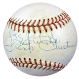 Frank Gustine Autographed Official NL Baseball Pittsburgh Pirates "To Johnny, Best Wishes" PSA/DNA #Z80103