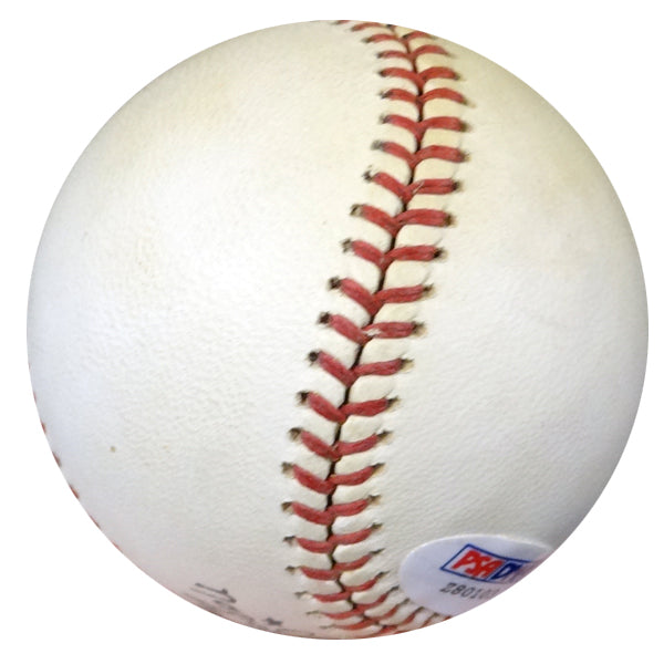 Frank Gustine Autographed Official NL Baseball Pittsburgh Pirates "To Johnny, Best Wishes" PSA/DNA #Z80103