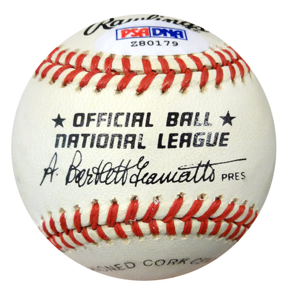 Charlie Neal Autographed Official NL Baseball Brooklyn Dodgers PSA/DNA #Z80179