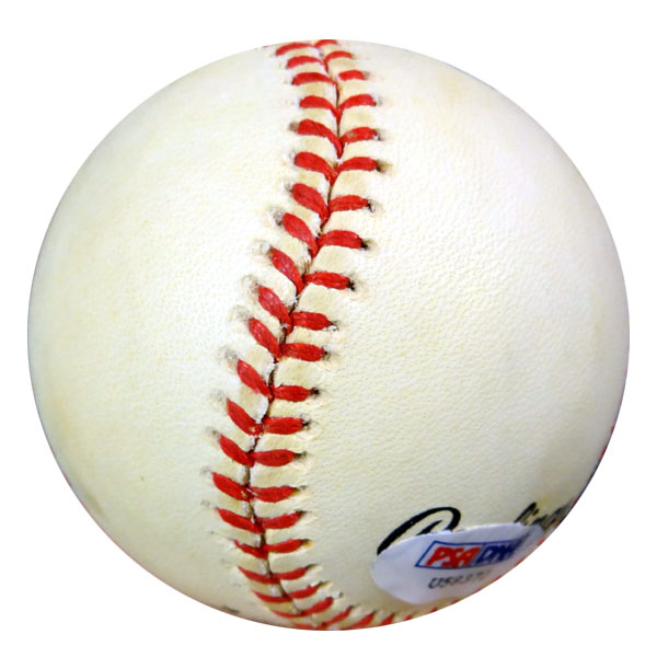 Lee Pfund Autographed Official NL Baseball Brooklyn Dodgers PSA/DNA #U58372